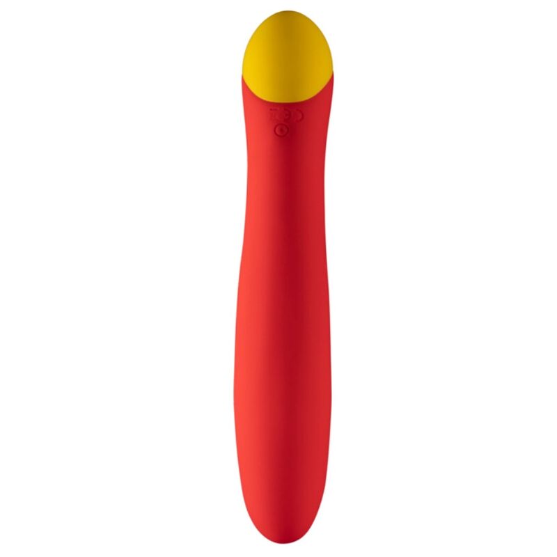 Vibratore Punto G ROMP Hype Rosso — Silicone Medicale