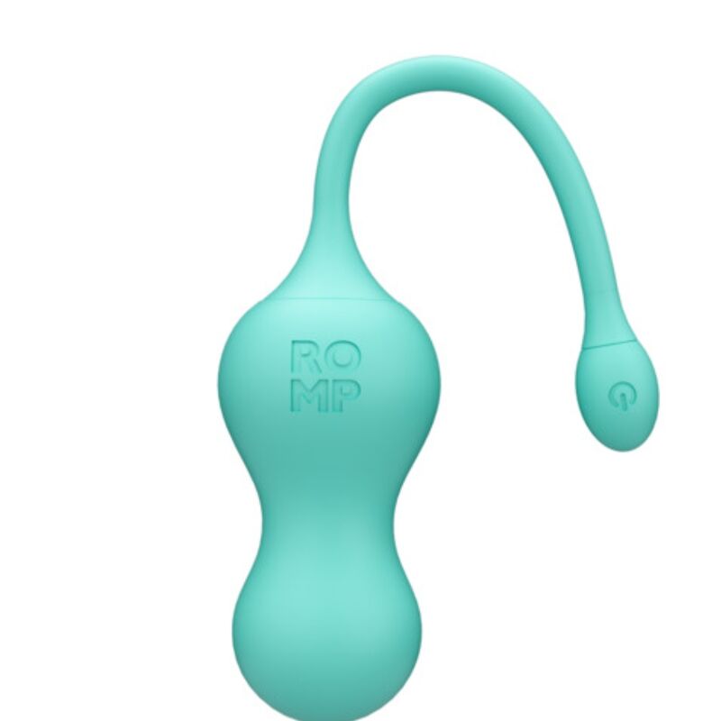 Vibratore Punto G Romp Cello Uovo Telecomandato — Turchese