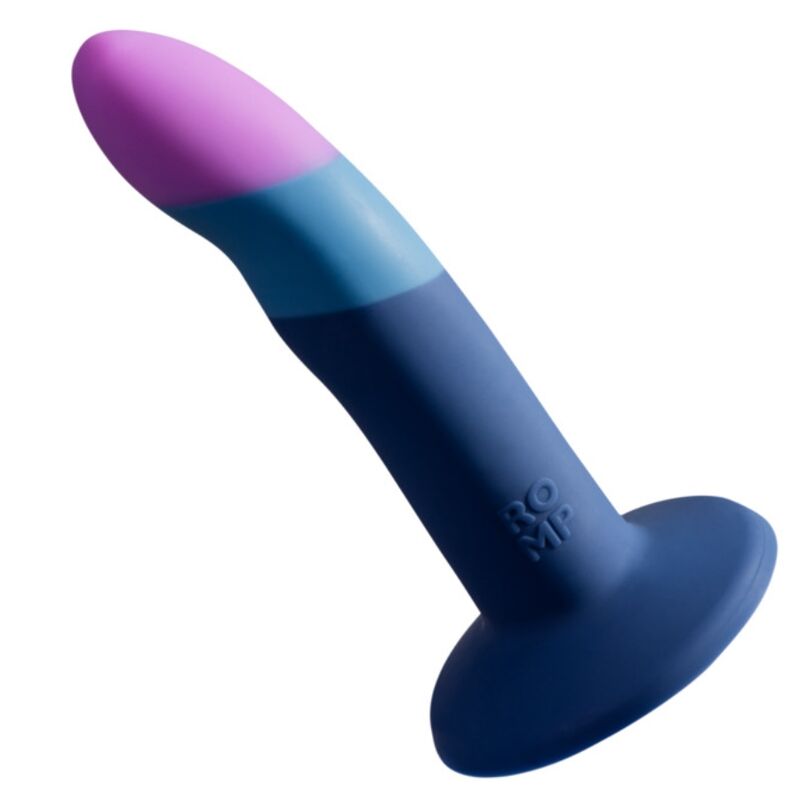 Dildo Romp Piccolo Ventosa Tricolore — 14 cm