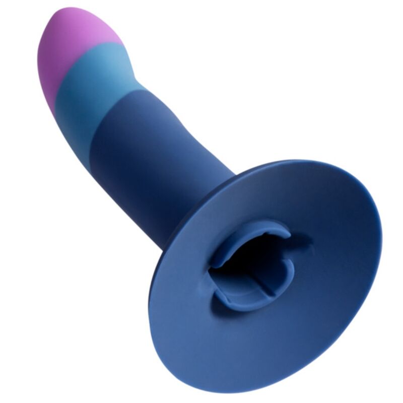 Dildo Romp Piccolo Ventosa Tricolore — 14 cm