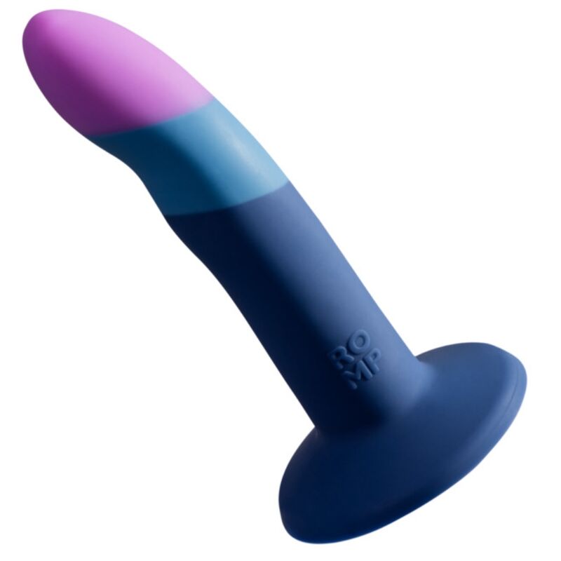 Kit Arnés y Dildo ROMP Tricolor Ventosa 14cm — Multiuso