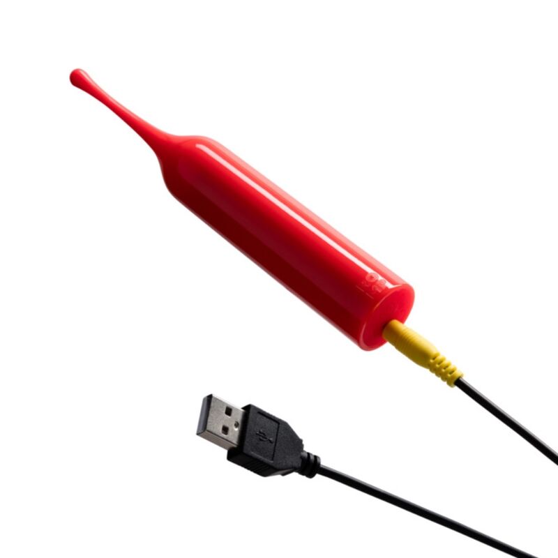 Vibratore Clitorideo ROMP POP Circolare — Rosso