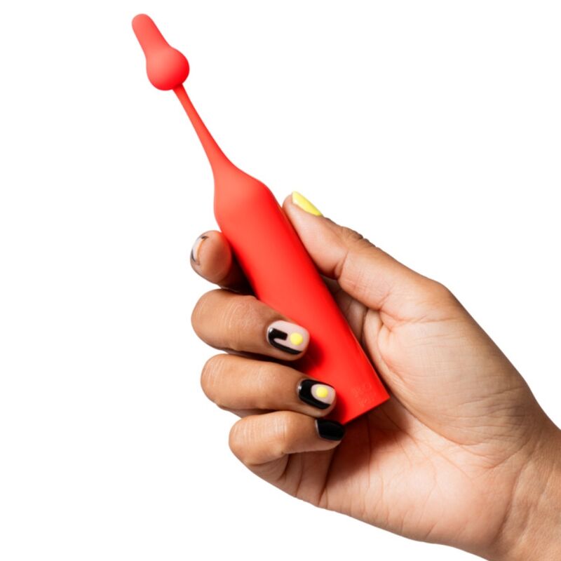 Vibratore Clitorideo ROMP POP Circolare — Rosso
