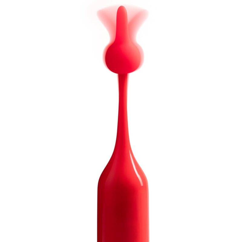 Vibratore Clitorideo ROMP POP Circolare — Rosso
