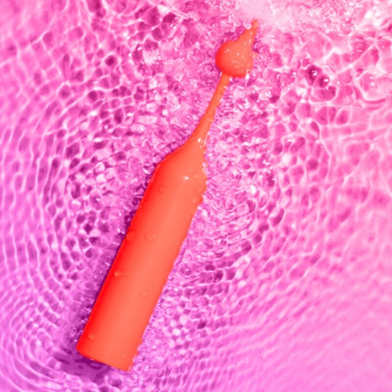 Vibratore Clitorideo ROMP POP Circolare — Rosso