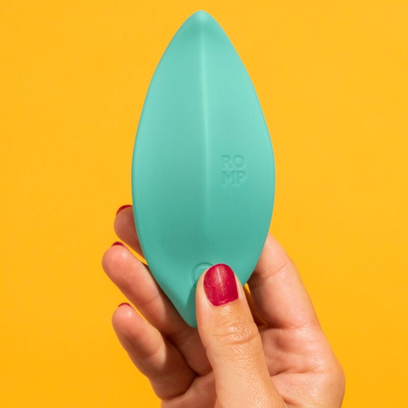 Stimolatore Clitorideo ROMP Wave Ergonomico — Verde Acqua