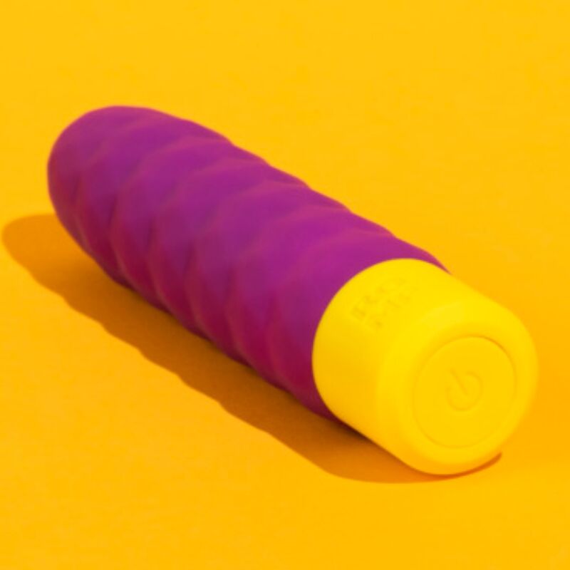 Proiettile Vibrante ROMP Beat Mini Multifunzione — Viola