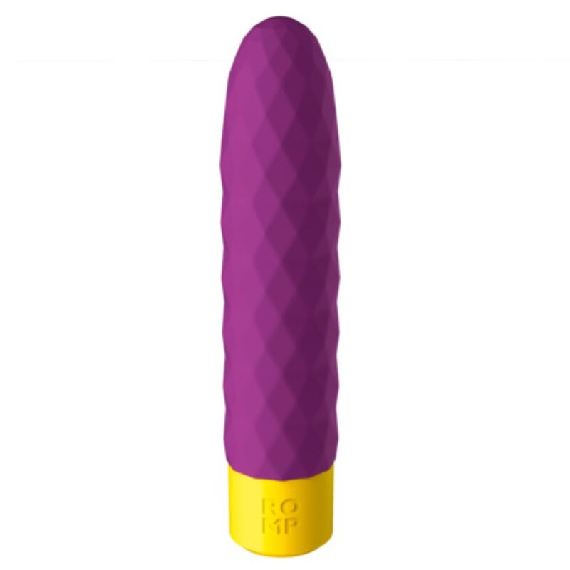 Proiettile Vibrante ROMP Beat Mini Multifunzione — Viola