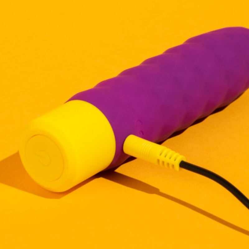 Proiettile Vibrante ROMP Beat Mini Multifunzione — Viola