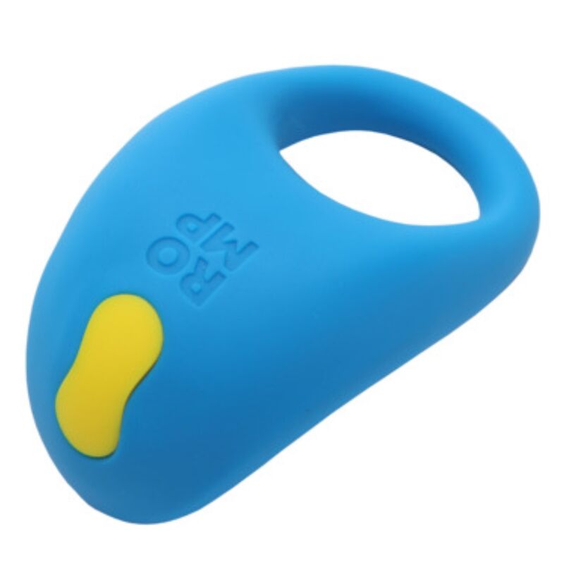 Anello Pene ROMP Juke Vibrante Clitorideo — Silicone Trasparente