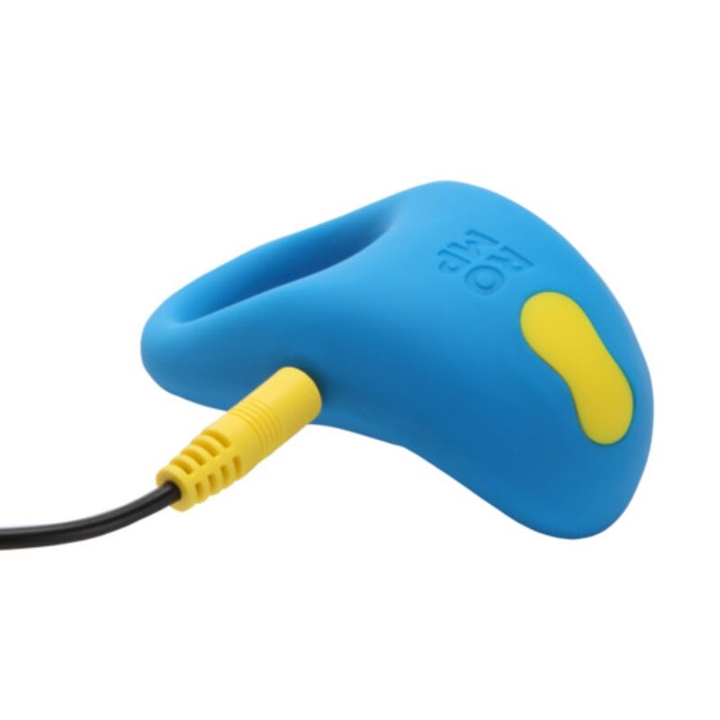 Anello Pene ROMP Juke Vibrante Clitorideo — Silicone Trasparente