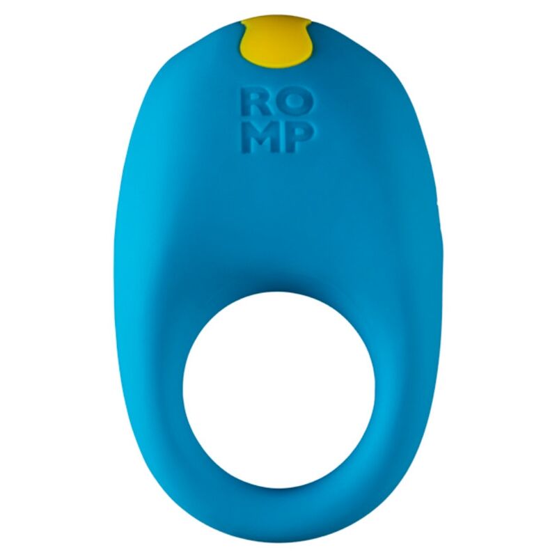 Anello Pene ROMP Juke Vibrante Clitorideo — Silicone Trasparente