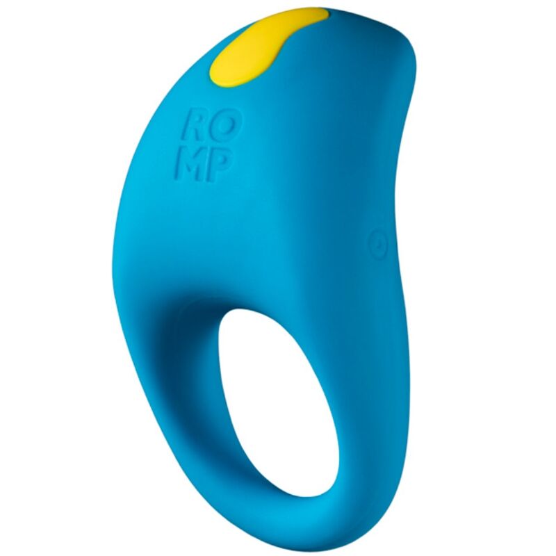 Anello Pene ROMP Juke Vibrante Clitorideo — Silicone Trasparente