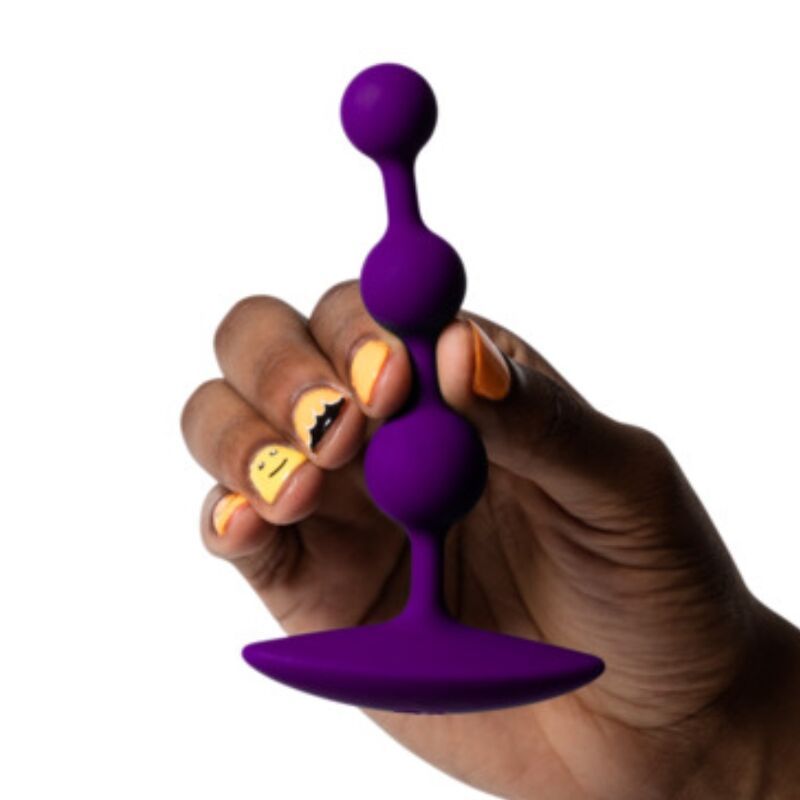 Perline Analisi ROMP Amp Silicone Flessibile Viola — 135mm