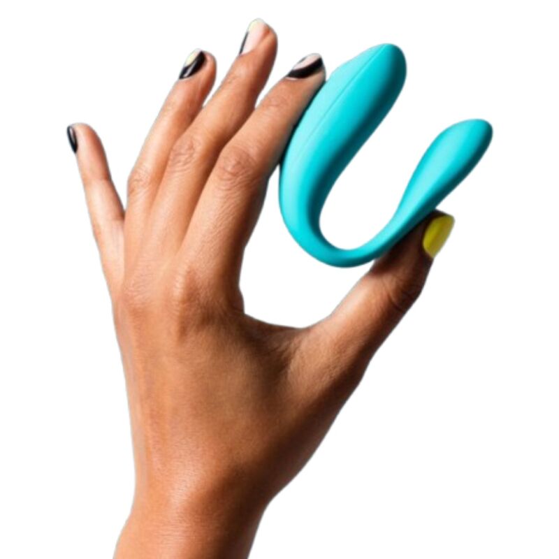 Vibratore per Coppie ROMP Join Turchese — Stimolatore Clitorideo