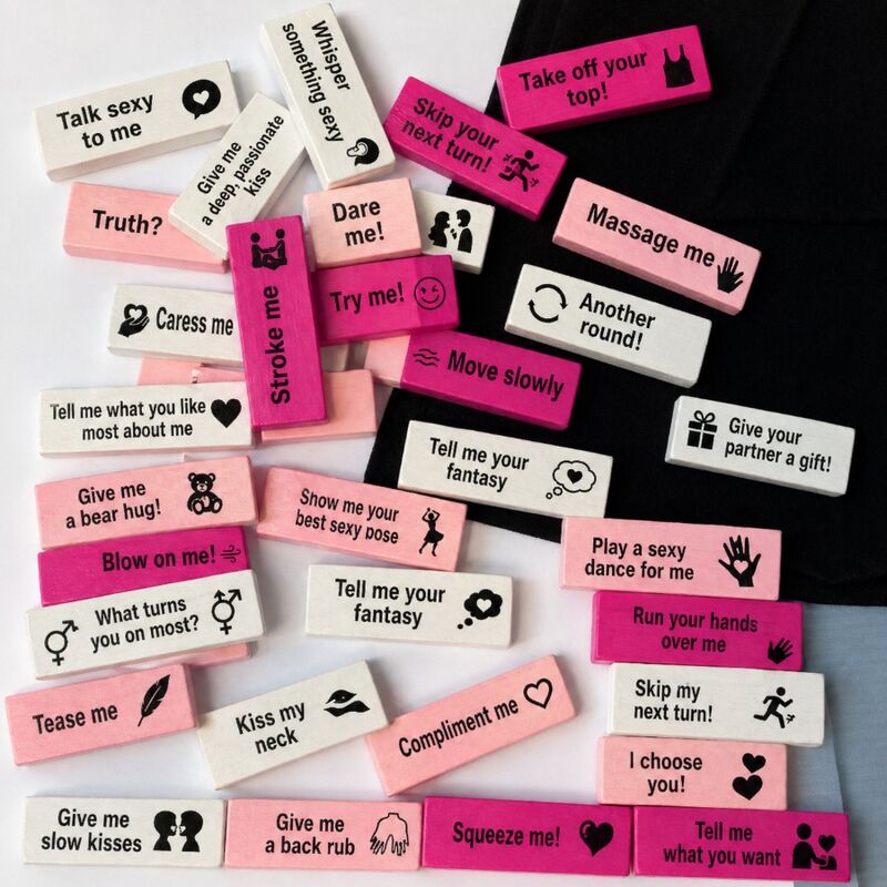 Gioco di Coppia DIVERTY SEX Diablo Picante Love Blocks — Set 16 Blocchi