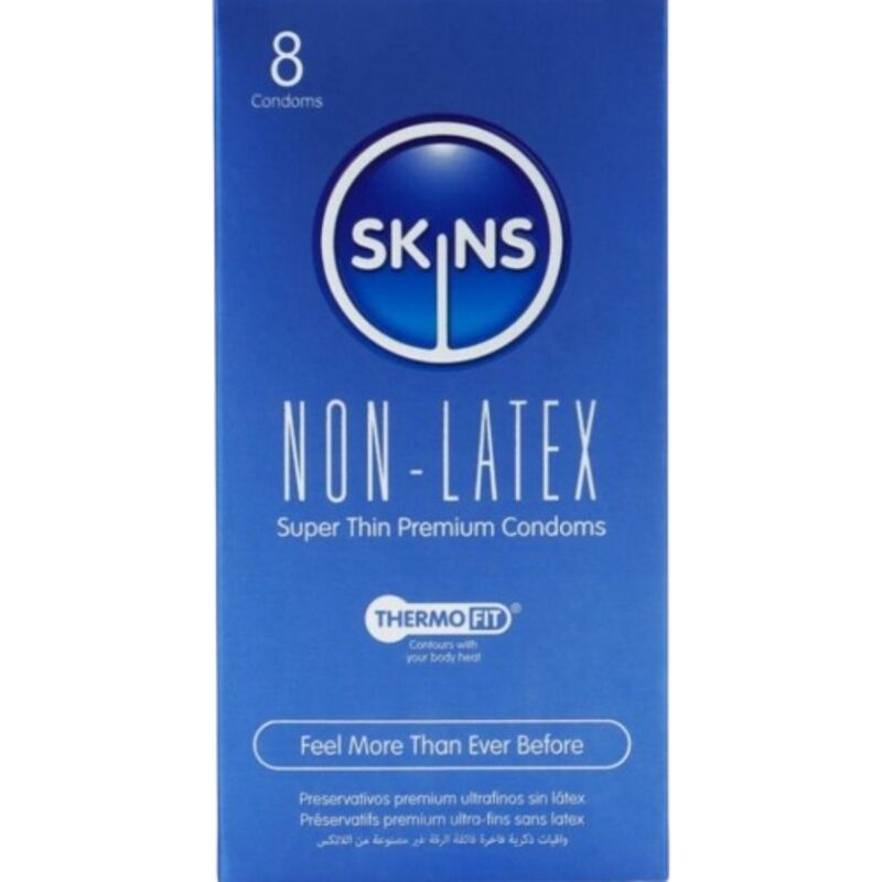 Preservativi Senza Lattice SKINS Original — Confezione da 8