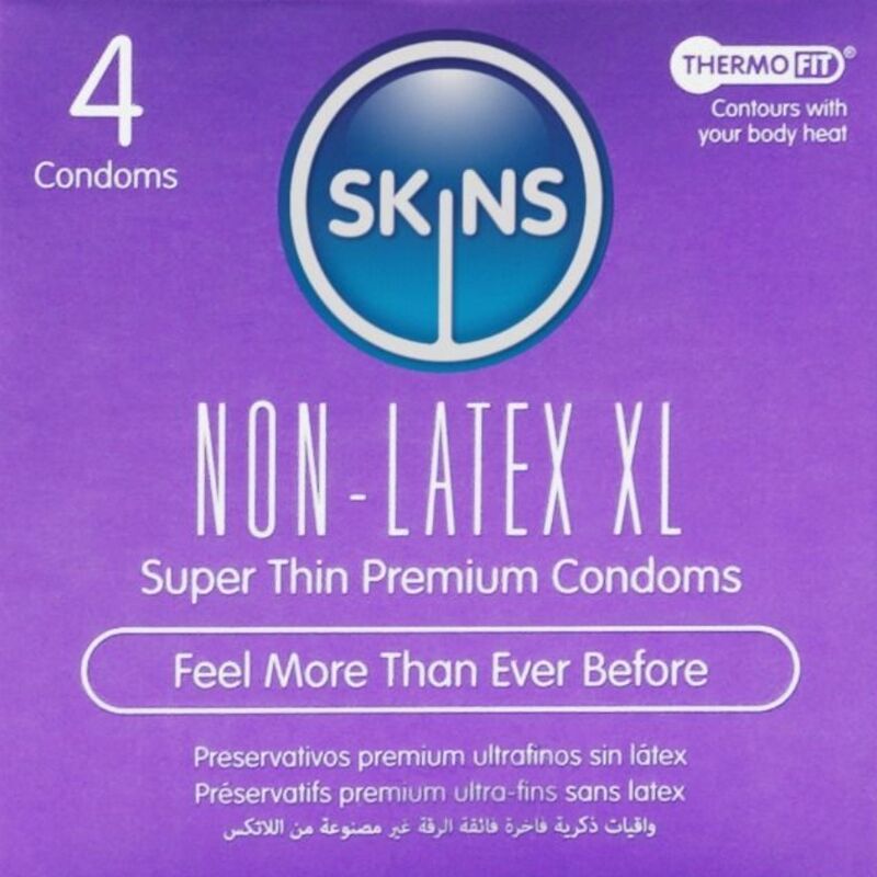 Preservativi Senza Lattice SKINS Classici — Confezione XL