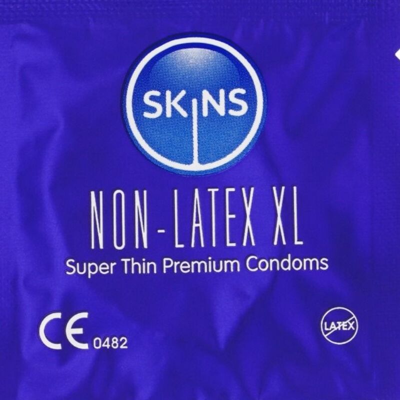 Preservativi SKINS Senza Lattice — Confezione XL 4 Pezzi
