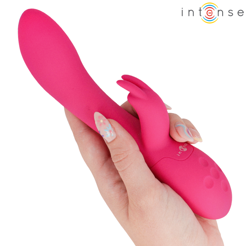 Vibratore Rabbit INTENSE Tammy Rabbit con Calore — Rosa