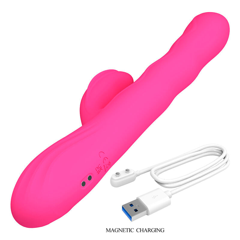 Vibratore Coniglio Pretty Love Multifunzione Invernale — Rosa