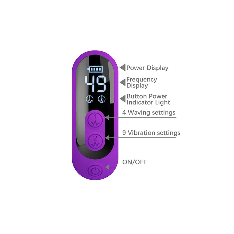 Vibratore a Coniglio Pretty Love Sabien - Viola