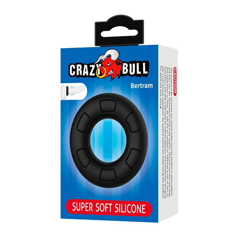 Anello Pene CRAZY BULL Bertram — Nero