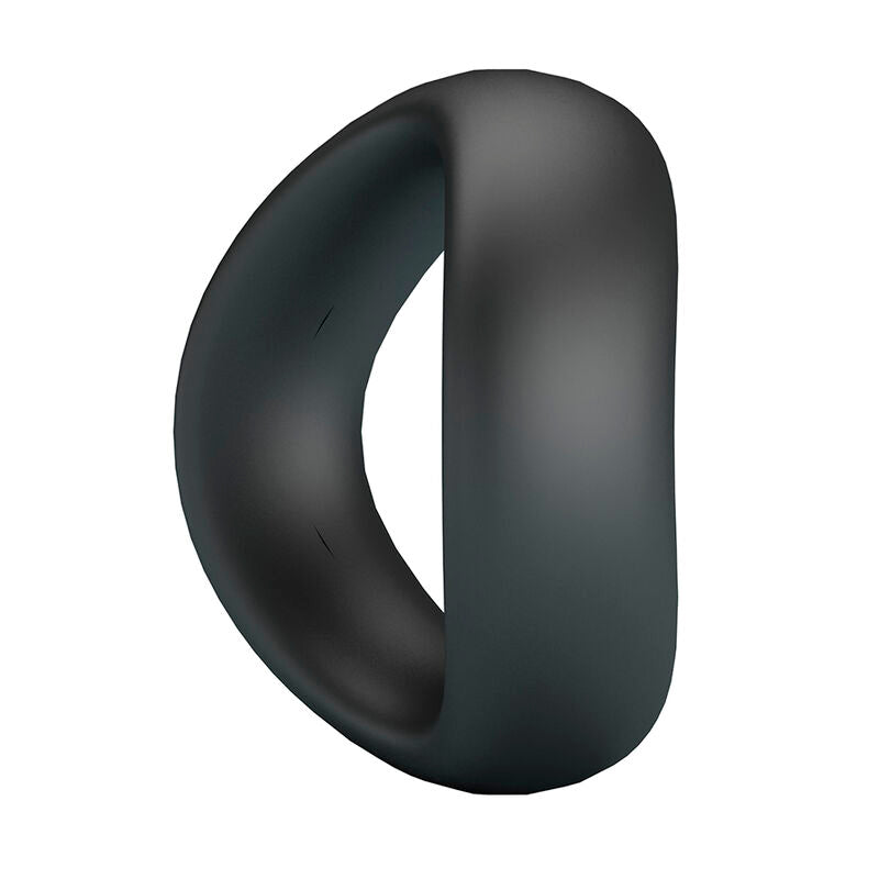 Anello Pene Ergonomico Crazy Bull Valen — Nero