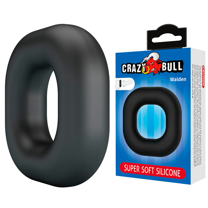 Anello Pene Crazy Bull Walden — Nero