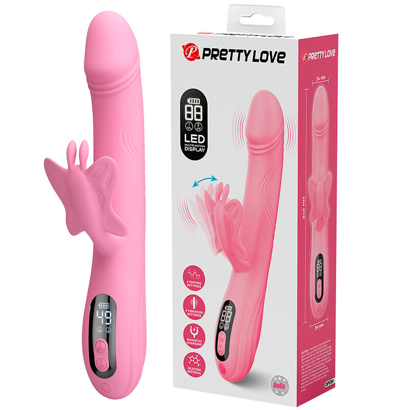 Vibratore Punto G Pretty Love Bella Rabbit — Rosa