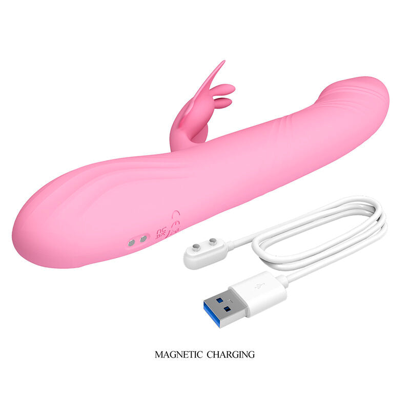 Vibratore Punto G Pretty Love Bella Rabbit — Rosa