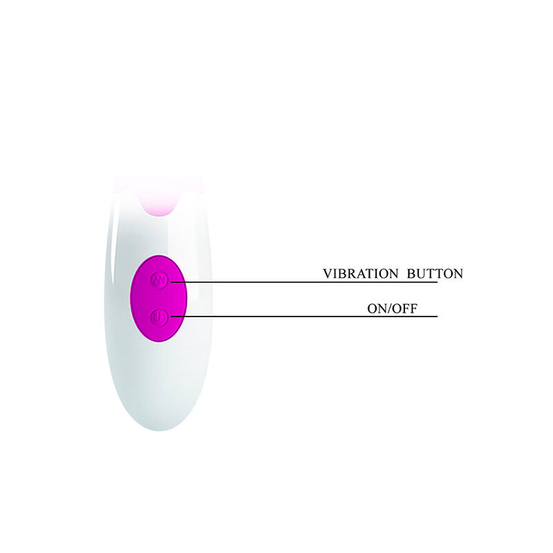 Vibratore a Coniglio Pretty Love Butterfly Kiss — Viola