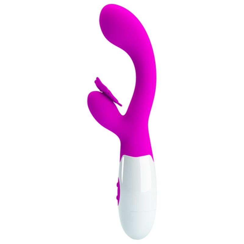 Vibratore a Coniglio Pretty Love Butterfly Kiss — Viola
