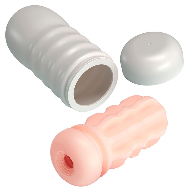 Masturbatore Vaginale Pretty Love Sherry — Blu/Pelle