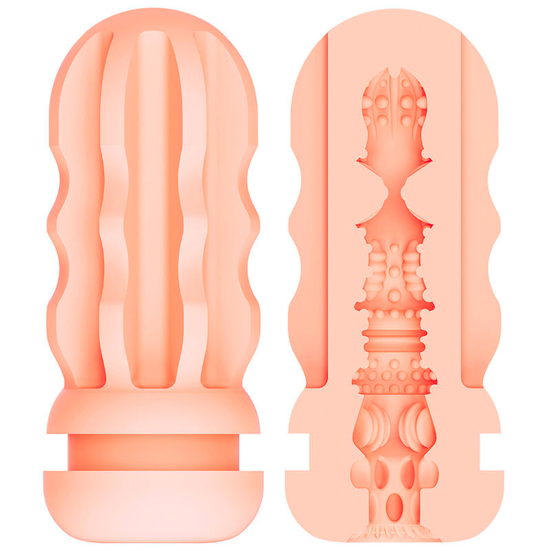 Masturbatore Vaginale Pretty Love Sherry — Blu/Pelle