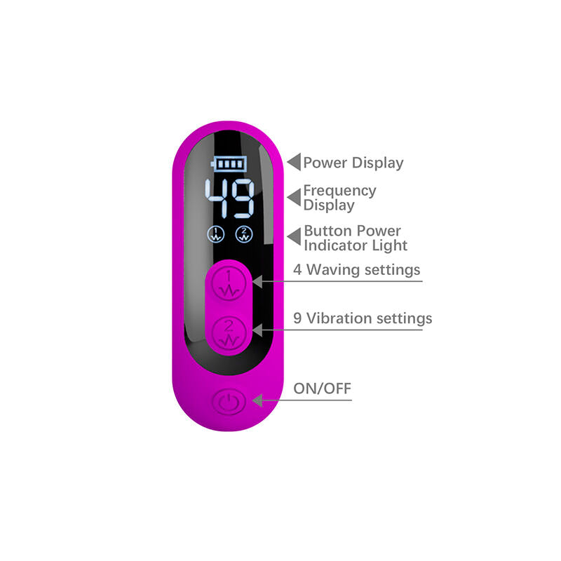 Vibratore Coniglio Pretty Love Yalanda — Viola