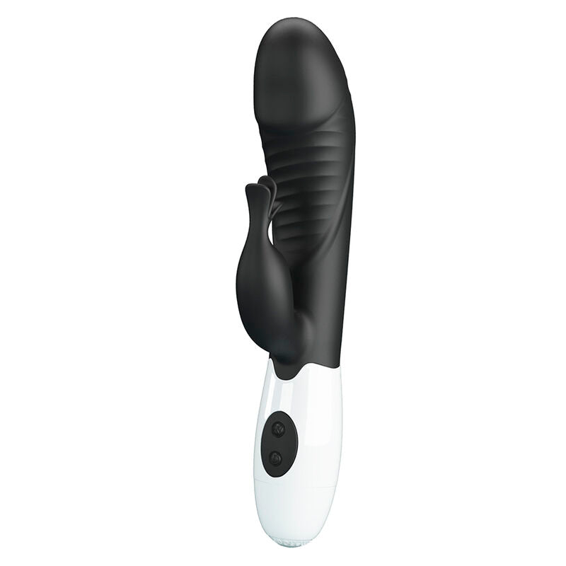 Vibratore a Coniglio Pretty Love Rasmussen — Nero