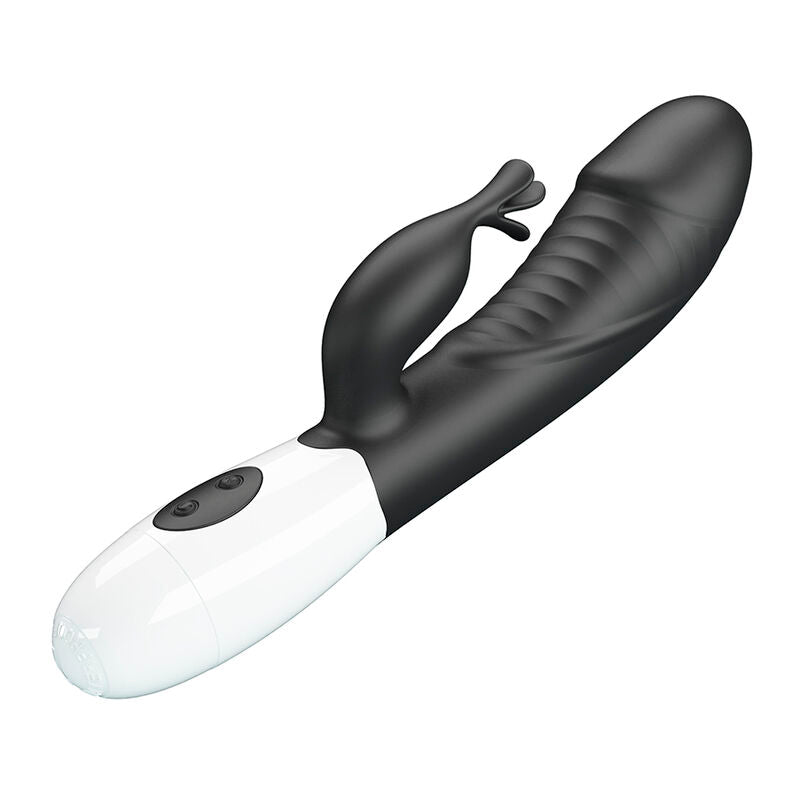Vibratore a Coniglio Pretty Love Rasmussen — Nero