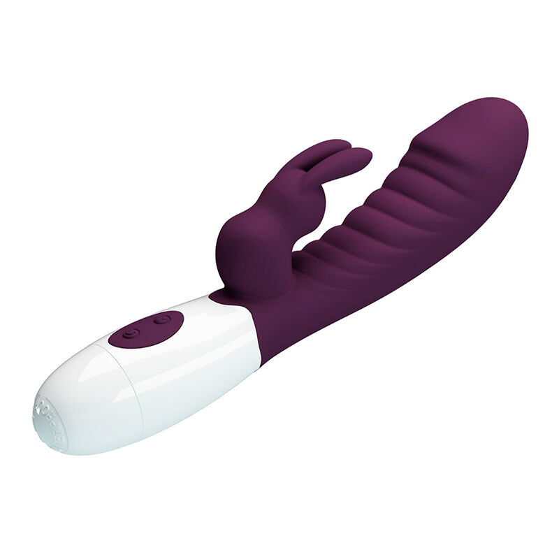 Vibratore a Coniglio Pretty Love Naughty Bunny — Viola