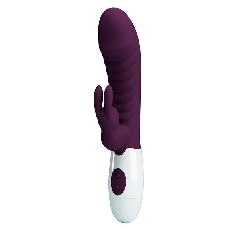 Vibratore a Coniglio Pretty Love Naughty Bunny — Viola