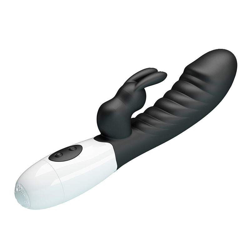 Vibratore a Coniglio Pretty Love Naughty Bunny — Nero