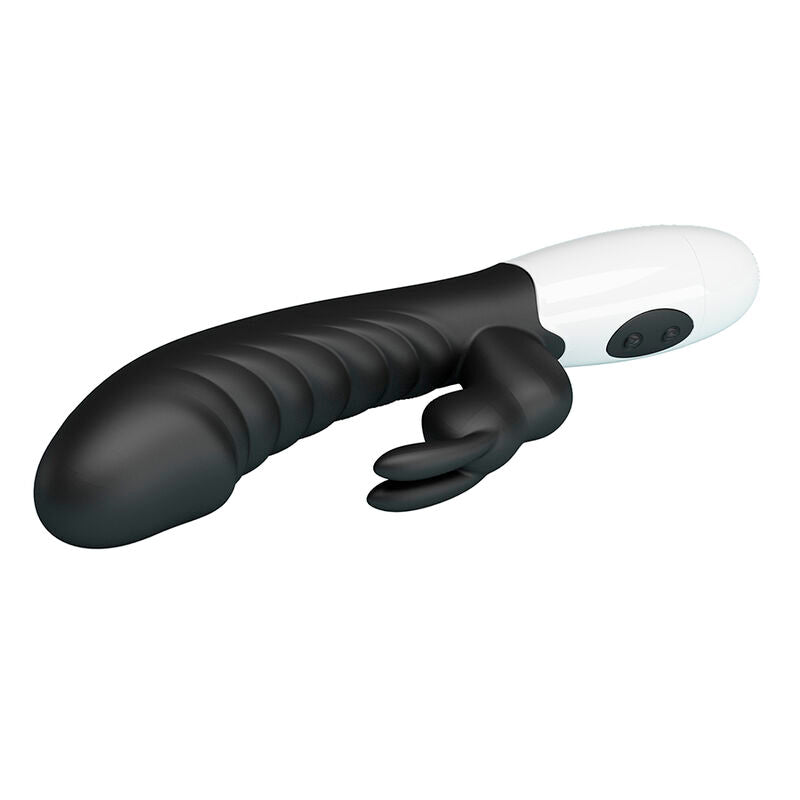 Vibratore a Coniglio Pretty Love Naughty Bunny — Nero