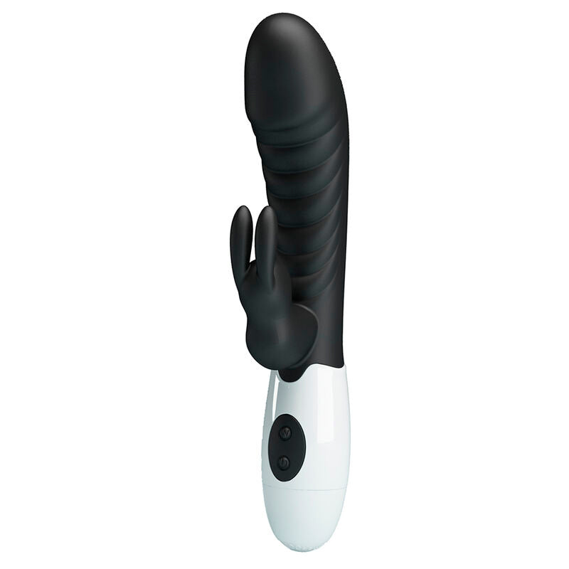 Vibratore a Coniglio Pretty Love Naughty Bunny — Nero