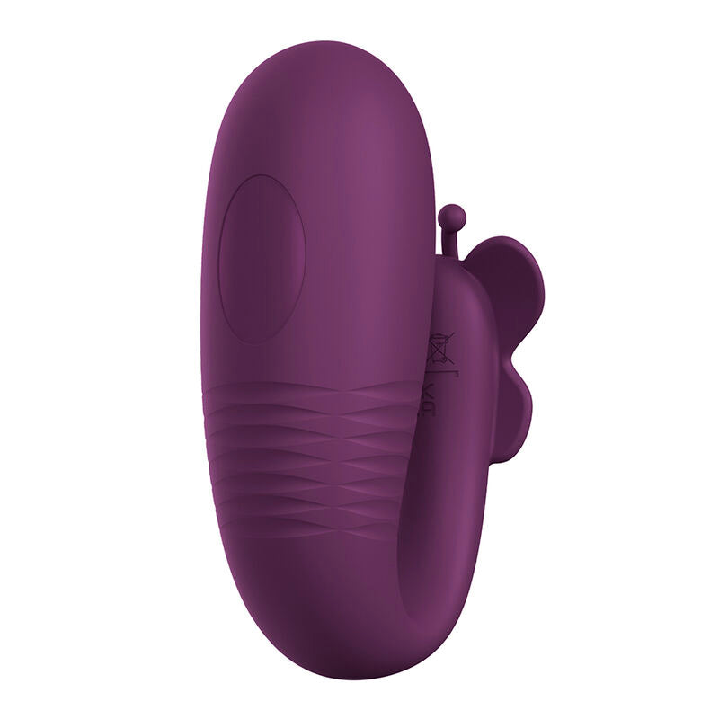 Vibratore a Uovo APP SERIES Klay con Spinta — Viola