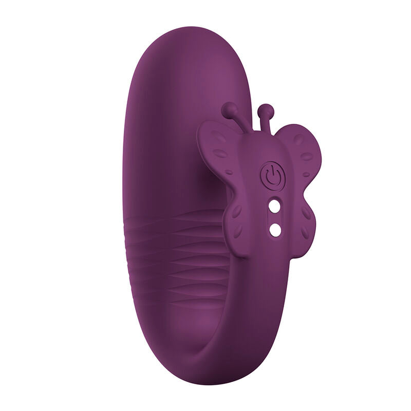 Vibratore a Uovo APP SERIES Klay con Spinta — Viola