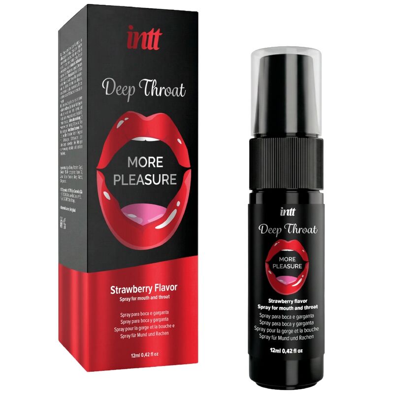 Spray Orale INTT Deep Throat — Gusto Fragola
