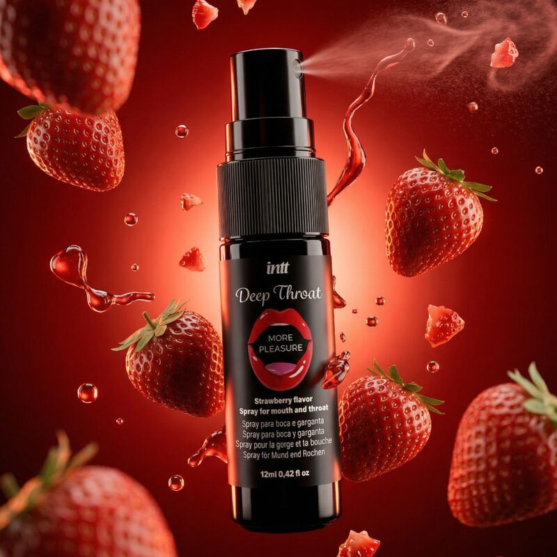 Spray Orale INTT Deep Throat — Gusto Fragola