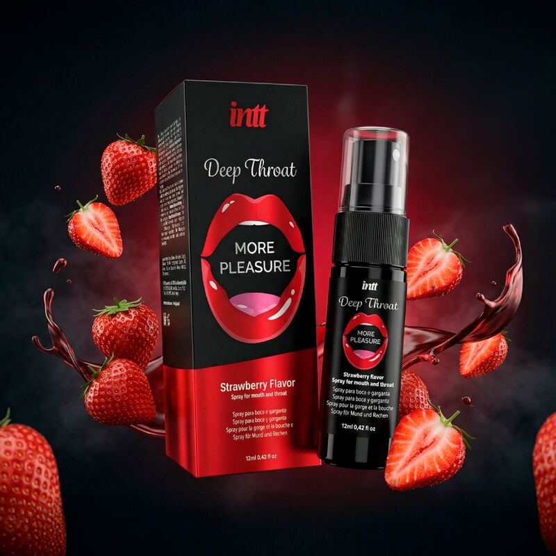 Spray Orale INTT Deep Throat — Gusto Fragola