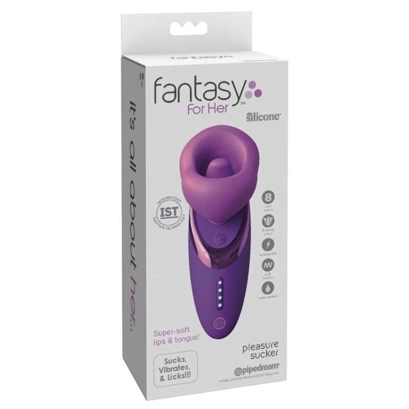 Stimolatore Clitorideo Fantasy For Her Pleasure Sucker — Viola