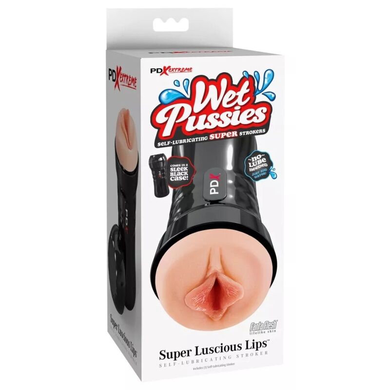 Masturbatore Maschile PDX EXTREME - Wet Pussies Super Luscious Lips —